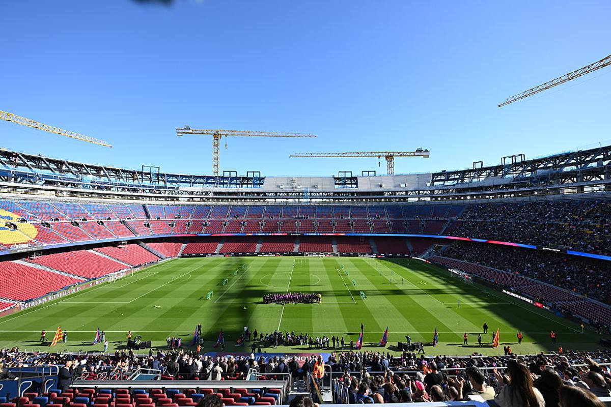 Camp Nou, stadionul celor de la Barcelona, pe 7 noiembrie 2025