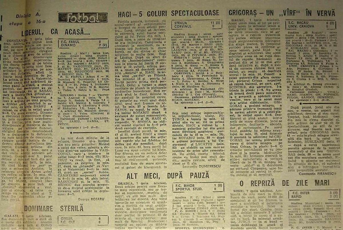 RETRO GSP. 7 decembrie 2020: 32 de ani de când Victoria se califica în primăvara europeană
