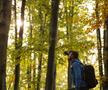 Lui Sergiu îi place mult să fotografieze în pădure