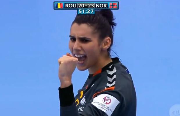 ROMÂNIA - NORVEGIA 20-28. VIDEO Denisa Dedu, parada serii la Europeanul de handbal! Dublă intervenție miraculoasă în fața lui Heidi Loke
