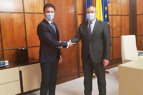 Gică Popescu și Nicolae Ciucă // foto: Facebook @ Gheorghe Popescu
