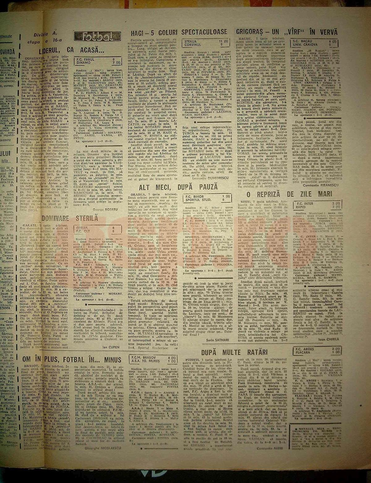 Retro GSP: Ziua în care Steaua și Dinamo și-au snopit în bătaie adversarele
