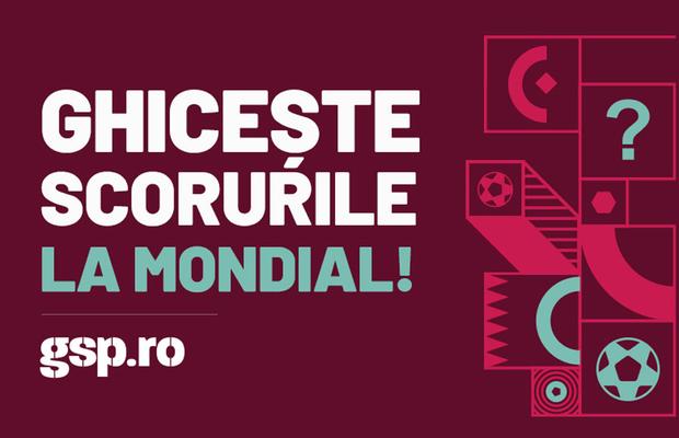 Concurs de Mondiale: câte scoruri poți ghici în semifinale și finale?