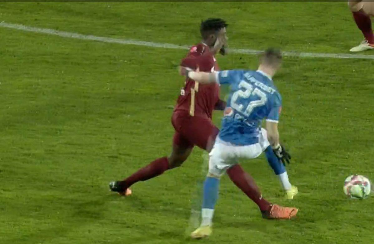 Borza, roșu în Farul - CFR Cluj