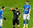 Cartonaș ROȘU în minutul 3 din Farul - CFR Cluj » Hagi a „împietrit” pe bancă