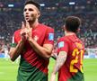 Goncalo Ramos, în stânga, a înscris de 3 ori în Portugalia - Elveția // foto: Guliver/gettyimages