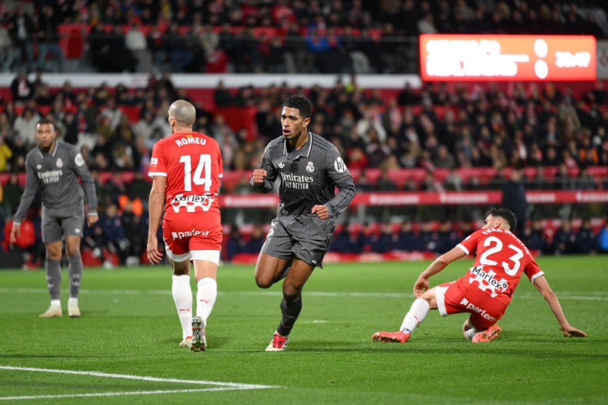 Girona - Real Madrid 0-3 » Scor de neprezentare în Catalonia! Fără brazilienii din atac, Bellingham și Mbappe au dus greul