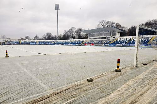Așa arată acum Stadionul Emil Alexandrescu, foto: Facebook @FC Politehnica Iași