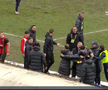 Flavius Stoican a cedat nervos la finalul meciului CSM Reșița - Voluntari, foto: captură Prima Sport