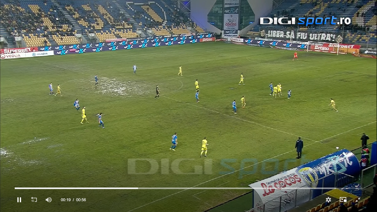 A fost sau nu valabil golul lui Tudorie? VAR a dat decizia după aproape 4 minute