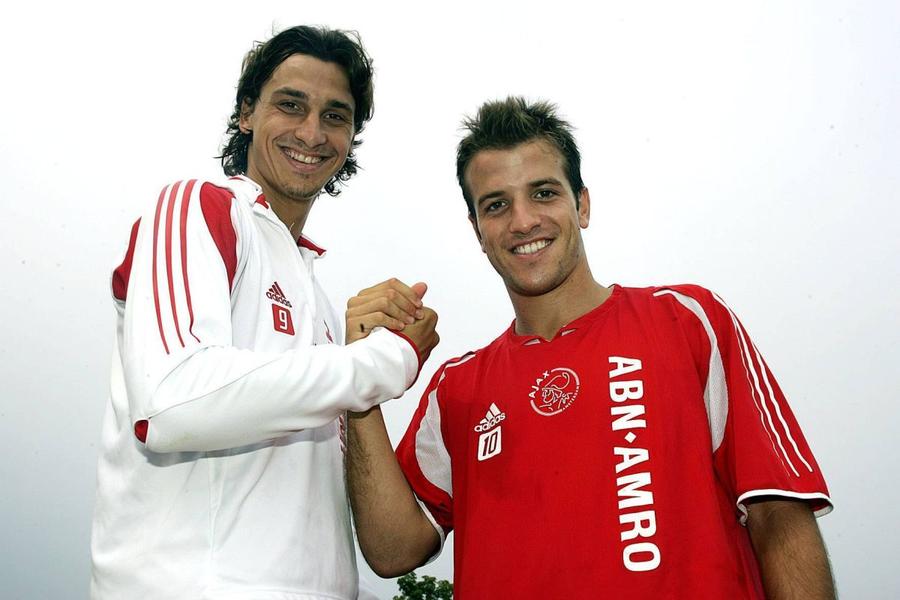 Zlatan Ibrahimovic și Rafael van der Vaart au fost la început buni amici la Ajax / Foto: Imago Van der Vaart își atacă violent fostul coechipier: „E idiot și arogant. Ce bine că s-a dus și m-a lăsat la clubul viselor mele!”