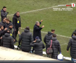 Flavius Stoican a cedat nervos la finalul meciului CSM Reșița - Voluntari, foto: captură Prima Sport