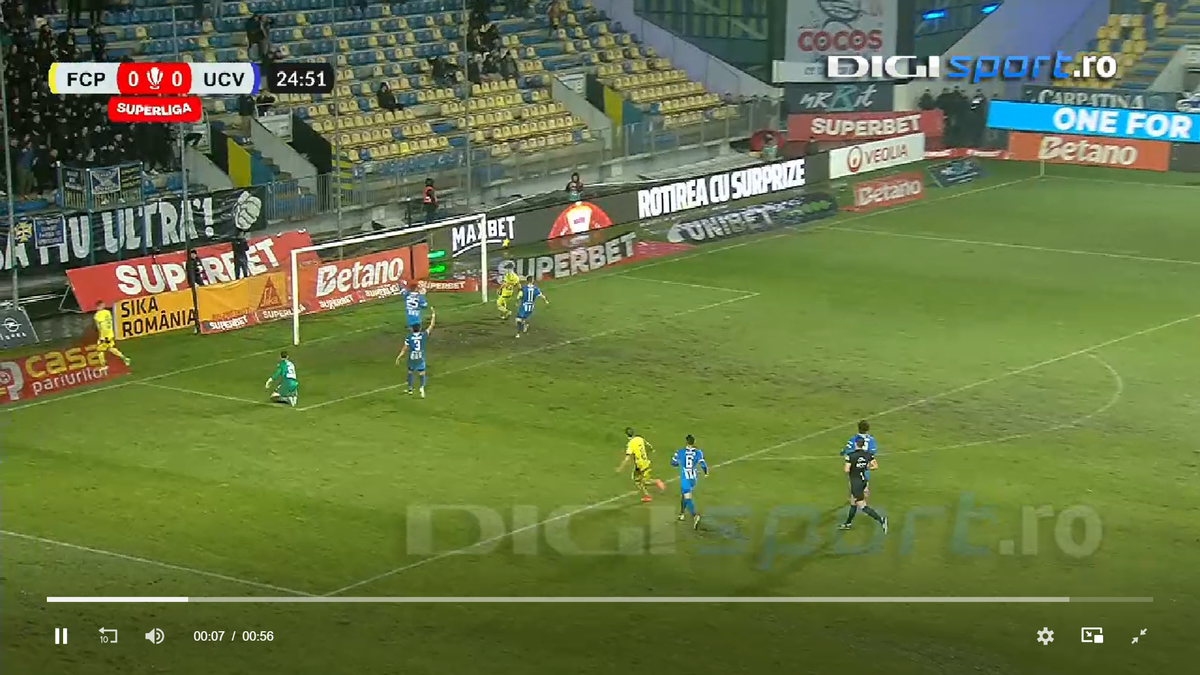 A fost sau nu valabil golul lui Tudorie? VAR a dat decizia după aproape 4 minute