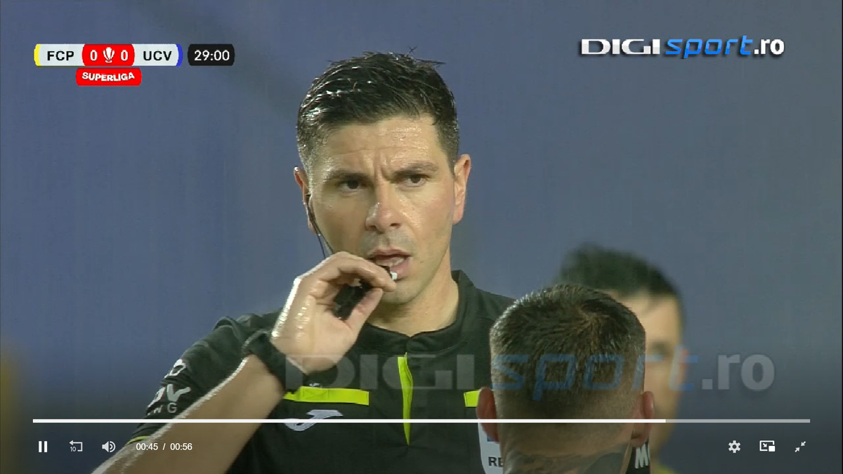 A fost sau nu valabil golul lui Tudorie? VAR a dat decizia după aproape 4 minute
