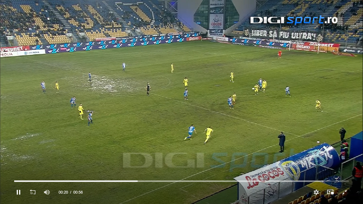 A fost sau nu valabil golul lui Tudorie? VAR a dat decizia după aproape 4 minute