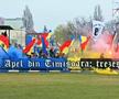 Atmosferă-manifest la un meci de Liga 3: „Apel din Timișoara: trezește, Doamne, țara!”