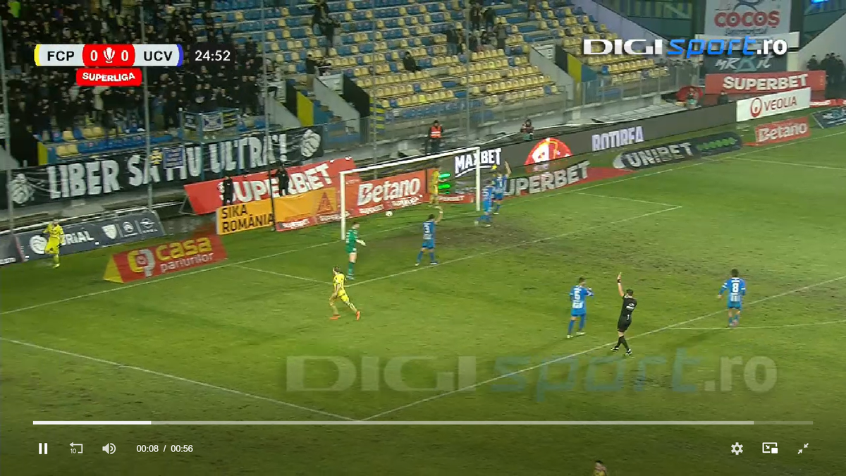 A fost sau nu valabil golul lui Tudorie? VAR a dat decizia după aproape 4 minute