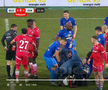 Intrarea neglijentă a lui Sivis a lăsat-o pe Dinamo cu om în minus din minutul 26 » Din camera VAR nu s-a intervenit