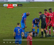 Intrarea neglijentă a lui Sivis a lăsat-o pe Dinamo cu om în minus din minutul 26 » Din camera VAR nu s-a intervenit