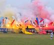 Atmosferă-manifest la un meci de Liga 3: „Apel din Timișoara: trezește, Doamne, țara!”