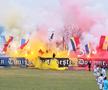 Atmosferă-manifest la un meci de Liga 3: „Apel din Timișoara: trezește, Doamne, țara!”
