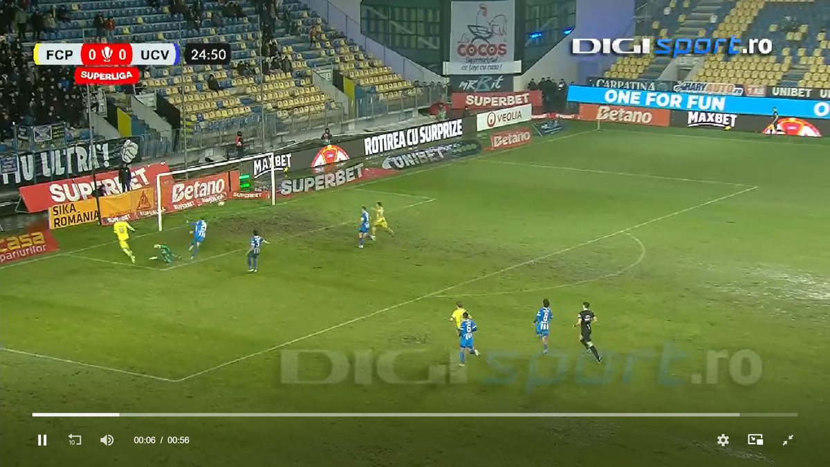 A fost sau nu valabil golul lui Tudorie? VAR a dat decizia după aproape 4 minute