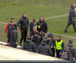 Flavius Stoican a cedat nervos la finalul meciului CSM Reșița - Voluntari, foto: captură Prima Sport