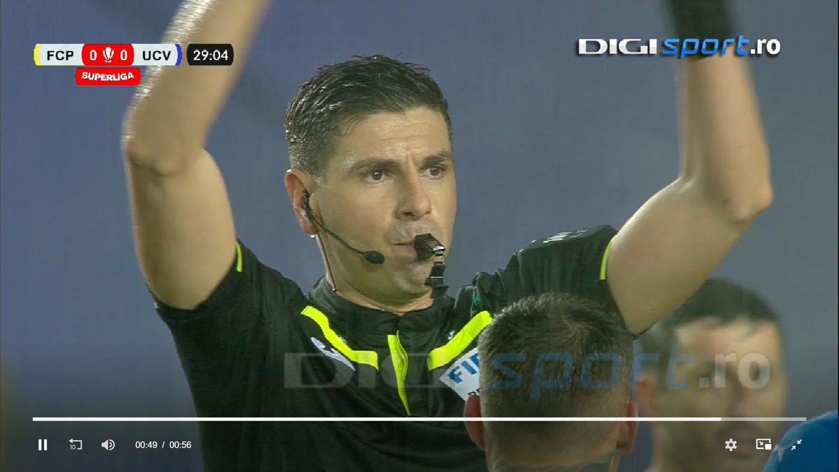 A fost sau nu valabil golul lui Tudorie? VAR a dat decizia după aproape 4 minute