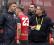 Flavius Stoican a cedat nervos la finalul meciului CSM Reșița - Voluntari, foto: captură Prima Sport