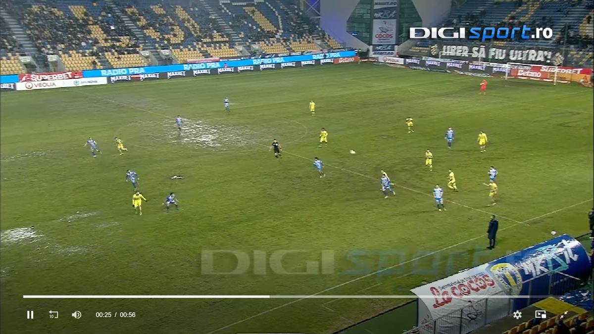 A fost sau nu valabil golul lui Tudorie? VAR a dat decizia după aproape 4 minute