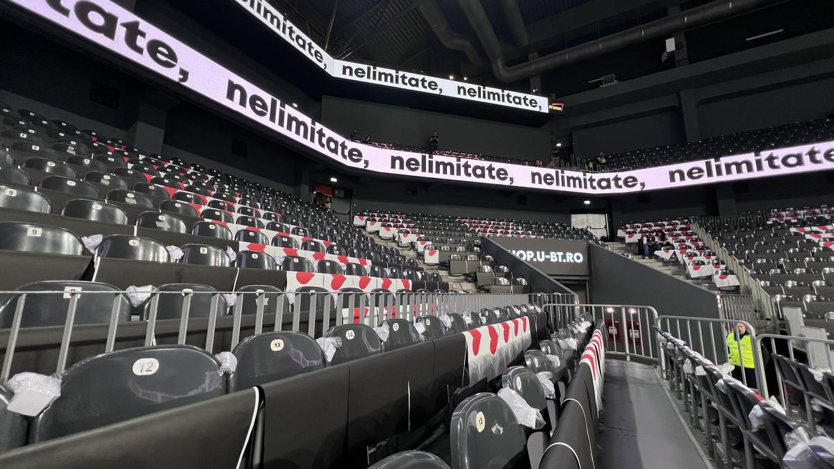 Într-o atmosferă europeană creată de 10.000 de fani, U-BT Cluj-Napoca a pierdut testul cu galonata Partizan Belgrad
