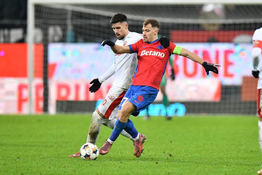 Darius Olaru și Andrei Mărginean în FCSB - Dinamo / Foto: Cristi Preda GSP