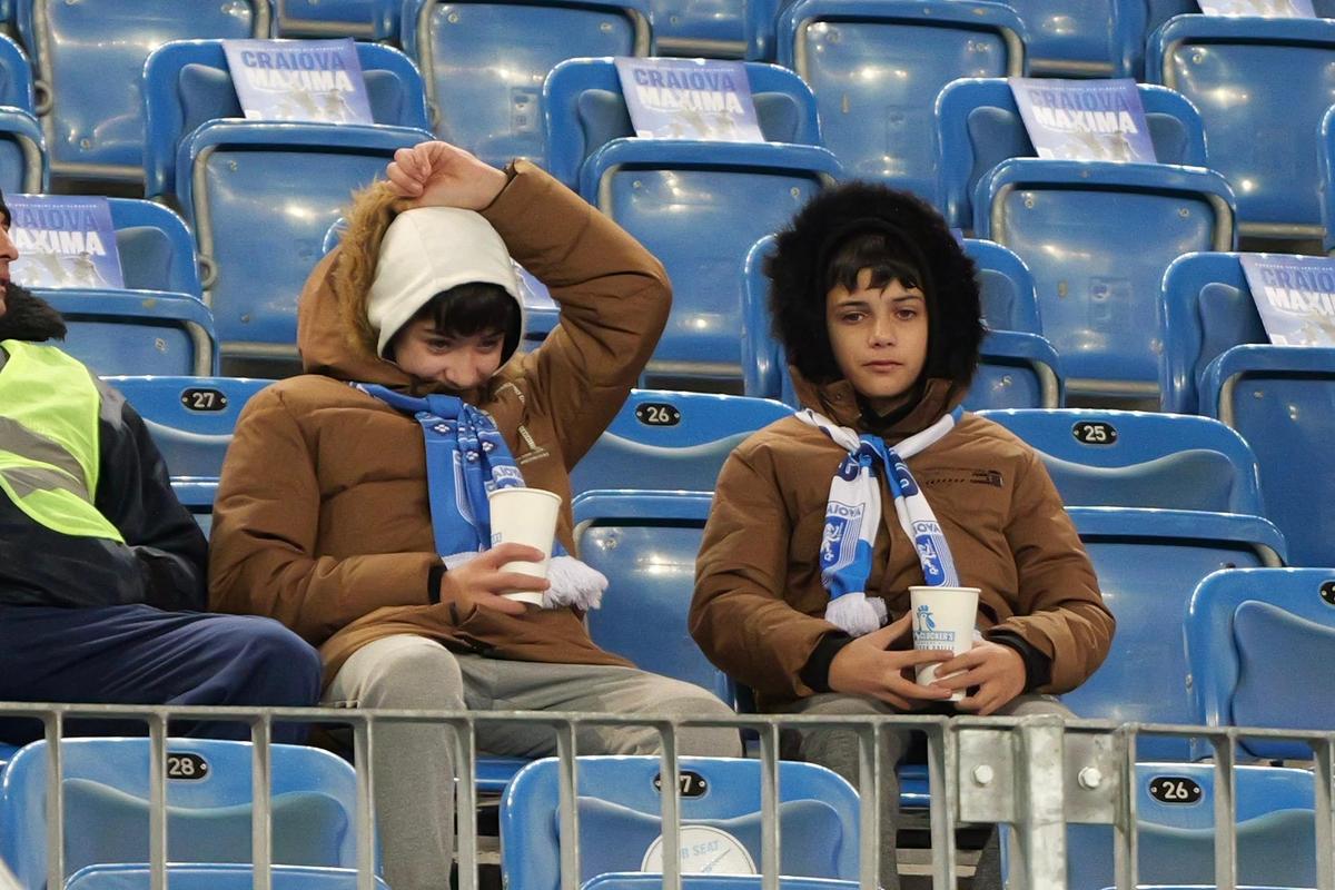 Imagini înainte de Universitatea Craiova - CFR Cluj