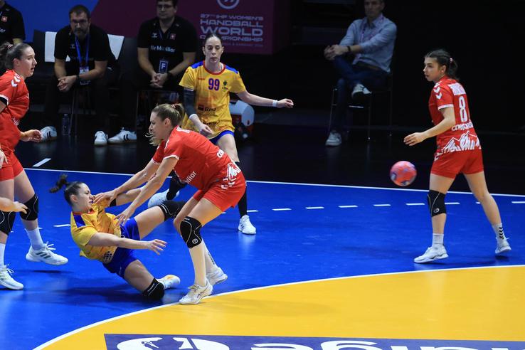 Elveția - România, CM 2025 de handbal feminin / FOTO: Ionuț Iordache (GSP.ro)