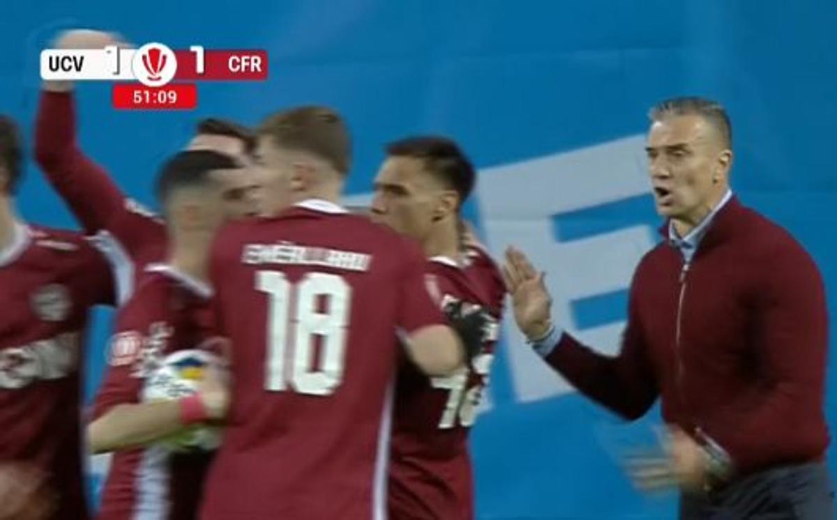 Daniel Pancu, explozie de bucurie la primul gol înscris de Louis Munteanu după două luni: a „țâșnit” pe gazon! Reacție curioasă a nouarului