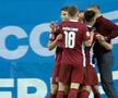 Reacția lui Daniel Pancu după golul lui Louis Munteanu în Craiova - CFR Cluj