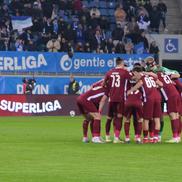 Muhar, Korenica, Kun, Matei Ilie și Hindrich în Universitatea Craiova - CFR Cluj, etapa a 19-a din Superligă // FOTO: Andrei Furnigă (GSP)