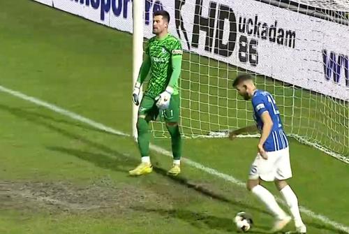 Farul a primit gol pe terenul lui Metaloglobus