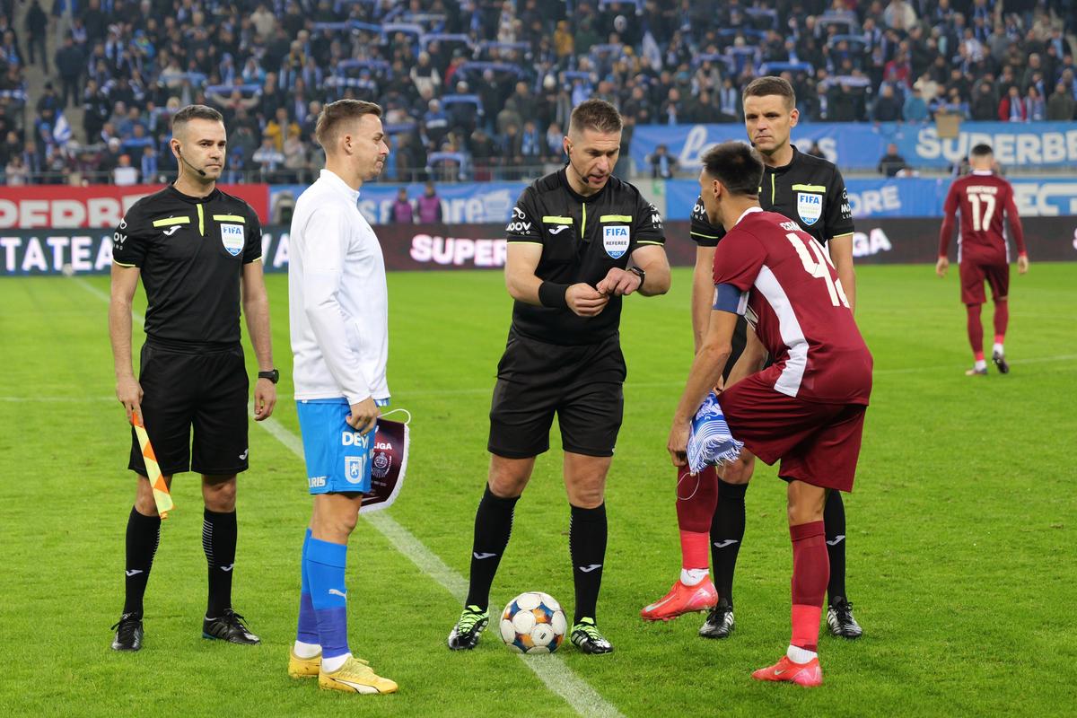 Universitatea Craiova - CFR Cluj, etapa a 19-a din Superligă