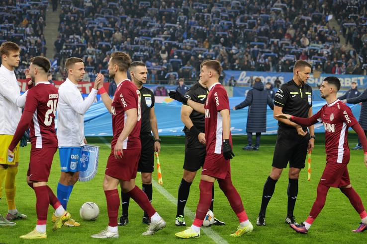 Universitatea Craiova - CFR Cluj, etapa a 19-a din Superligă // FOTO: Andrei Furnigă (GSP)