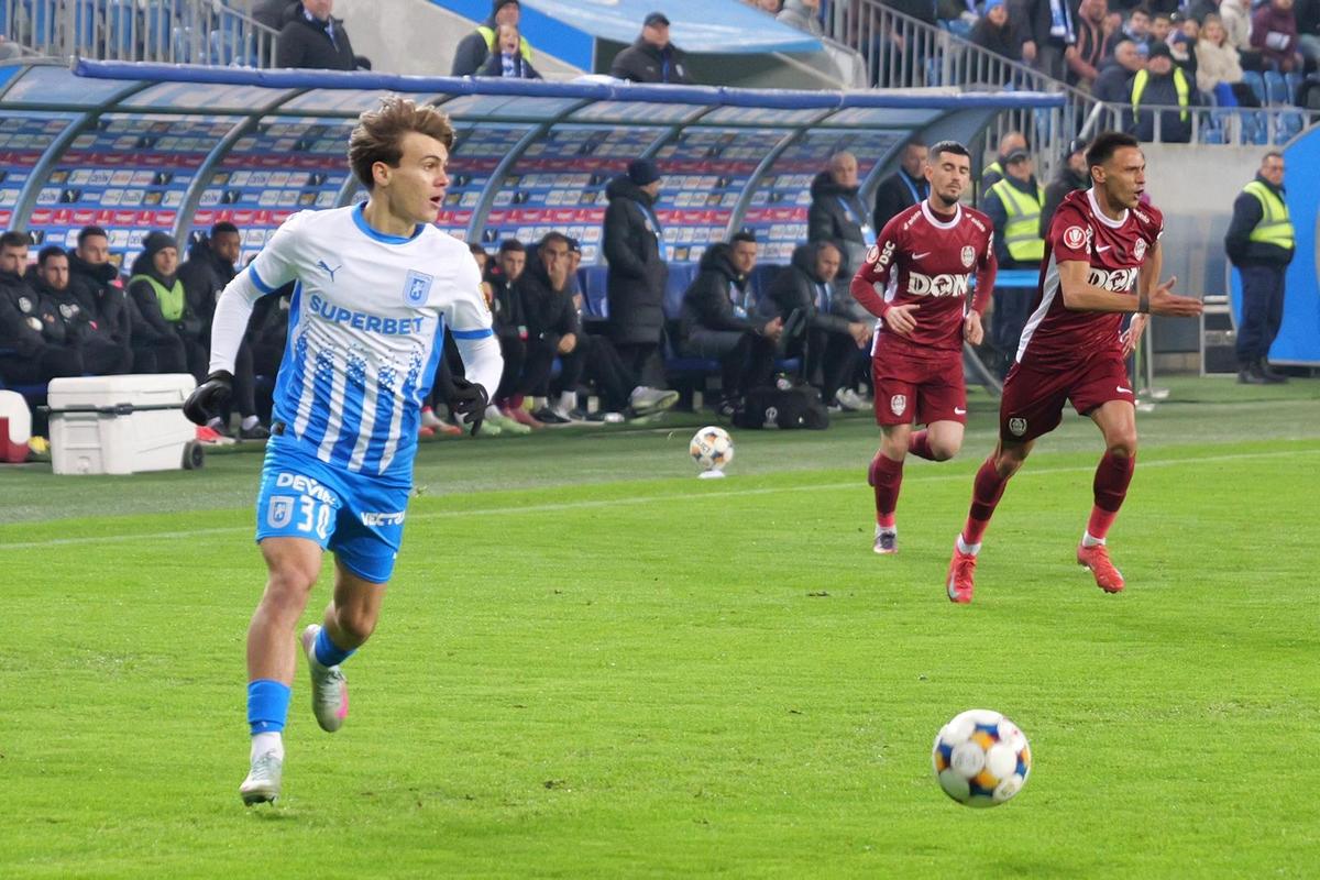 Universitatea Craiova - CFR Cluj, etapa a 19-a din Superligă