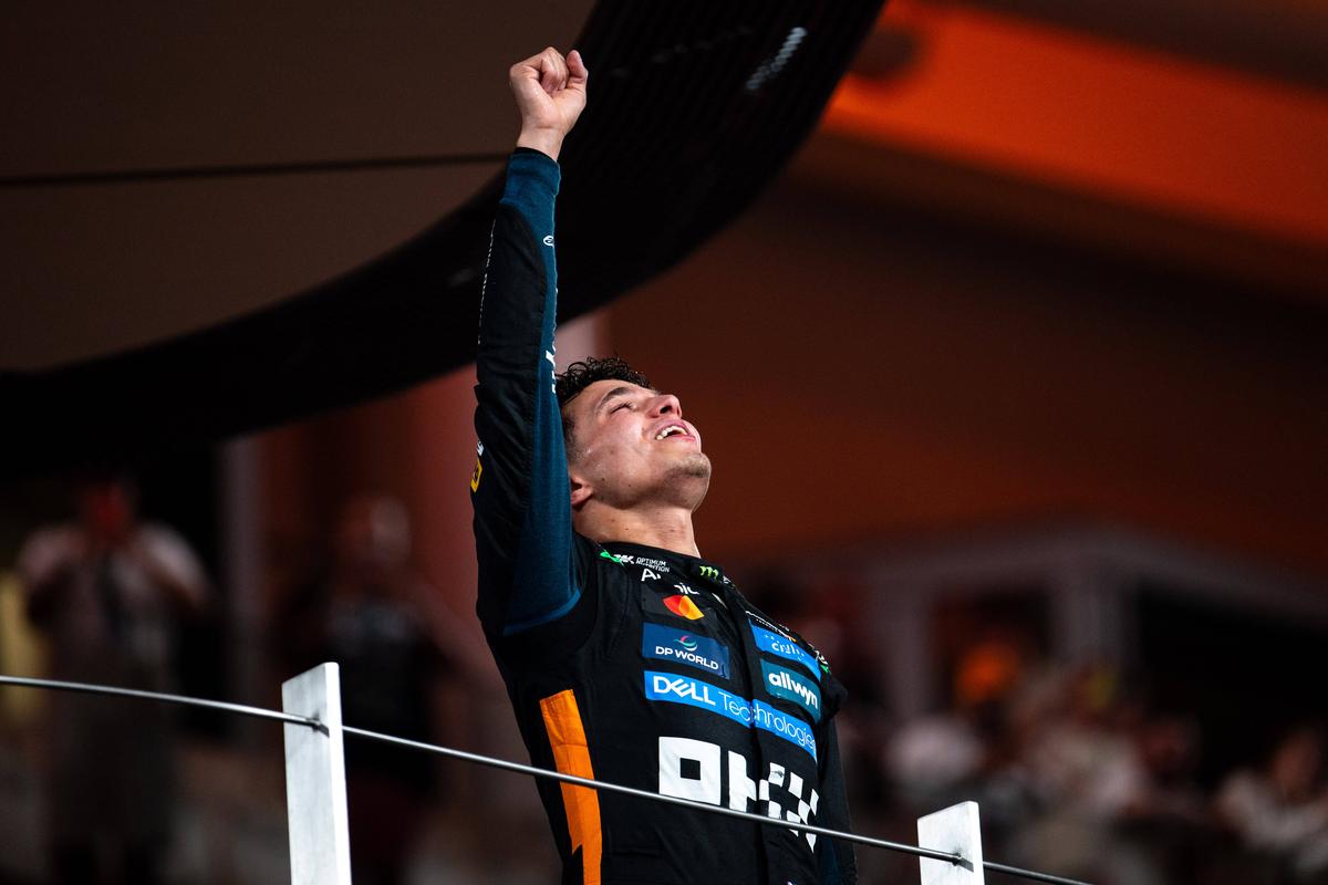 Lando Norris e noul campion mondial din Formula 1! A gestionat perfect MP din Abu Dhabi și e campion pentru 2 puncte