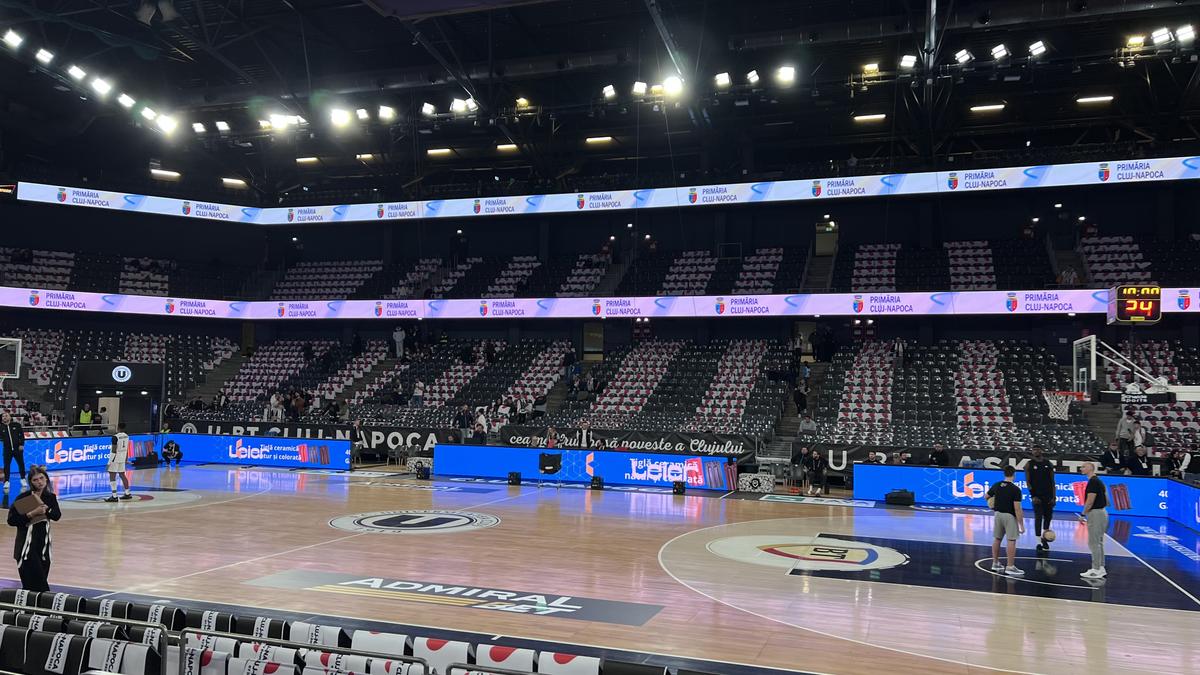 BTarena, pregătită de U-BT Cluj-Napoca - Partizan Belgrad