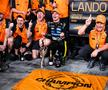 Cum a sărbătorit McLaren titlul mondial în Formula 1 câștigat de Lando Norris // FOTO:  Imago