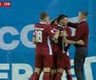 Reacția lui Daniel Pancu după golul lui Louis Munteanu în Craiova - CFR Cluj