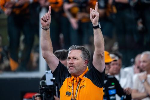 Zak Brown, șeful echipei McLaren // foto: Imago