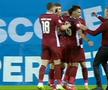 Daniel Pancu s-a bucurat la gol alături de jucătorii lui