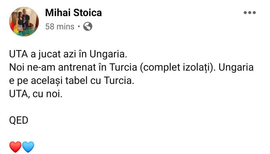 DSP a băgat limba română în izolare » Decizie de ultimă oră: cine joacă un meci de pregătire în străinătate nu stă în carantină, pentru că „un amical înseamnă competiție internațională”! UTA a profitat deja. Urmează FCSB?