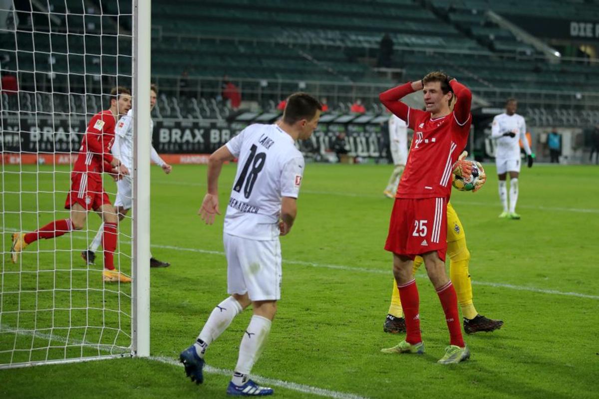 Bayern Munchen, învinsă de Borussia Monchengladbach după ce a condus cu 2-0!