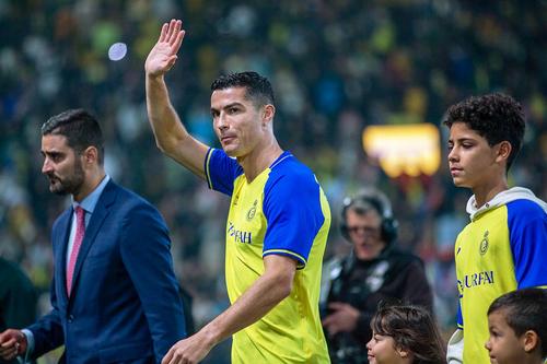 Cristiano Ronaldo, în tricoul lui Al Nassr // foto: Guliver/gettyimages